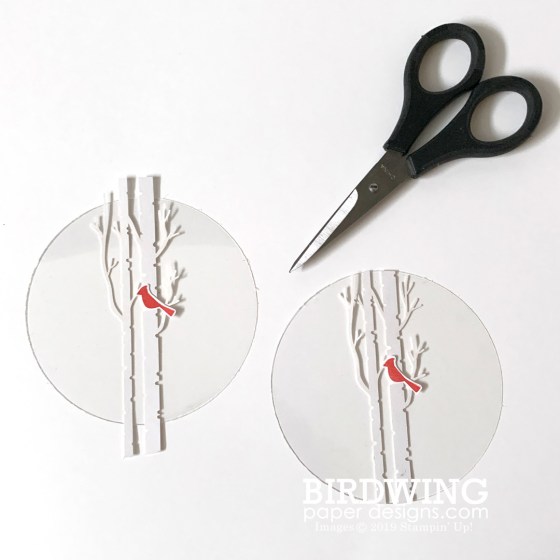 Winter Woods Ornament - Birdwing Paper Designs