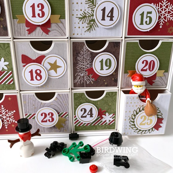 DIY Reusable Advent Calendar - Birdwing Paper Designs
