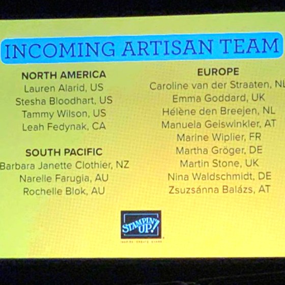 OnStage 2019 - Stampin' Up!