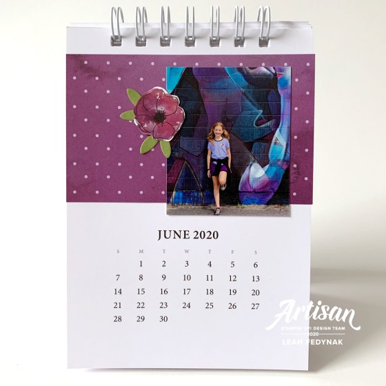 Peaceful Poppies Calendar - Birdwing Paper Designs