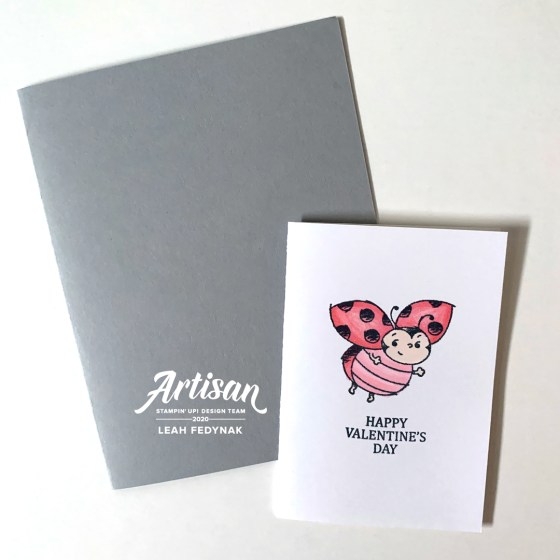 Ladybug Valentine's Day Cards - Birdwing Paper Designs