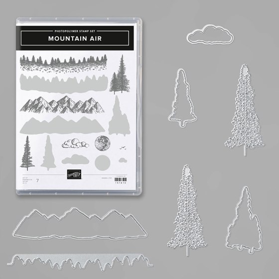 Mountain Air Bundle from Stampin' Up!