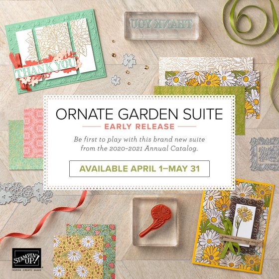 Ornate Garden Suite From Stampin' Up!