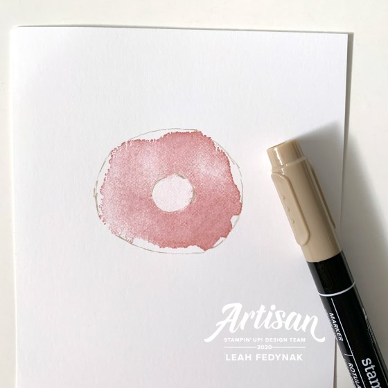 How To Stamp Doughnuts Without A Doughnut Stamp - Birdwing Paper Designs