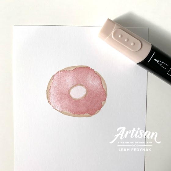 How To Stamp Doughnuts Without A Doughnut Stamp - Birdwing Paper Designs