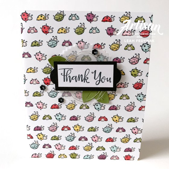 Little Ladybug Stamp Set from Stampin' Up! - Birdwing Paper Designs