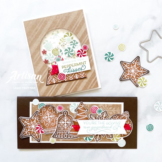 Stampin' Up! Artisan Design Team - Gingerbread & Peppermint Suite